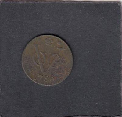 Beschrijving: Duit V.O.C. Holland S114